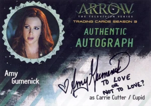 2017 Arrow Season 3 Autograph Gumenick To Love or Not To Love? - Picture 1 of 1