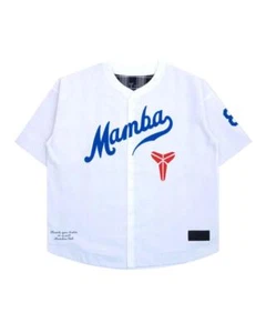 Nike x Undefeated Kobe Bryant Baseball Jersey Game Royal & White - Picture 1 of 7
