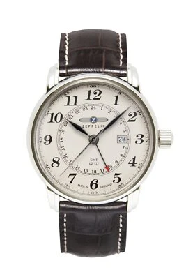 ZEPPELIN LZ 127 Graf Zeppelin - 7642-5 GMT - Armbanduhr - Herren - Bild 1 von 2