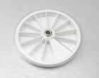 Plastic Tray Revolving Tray Round Storage Container 12 Section White Clear Cover