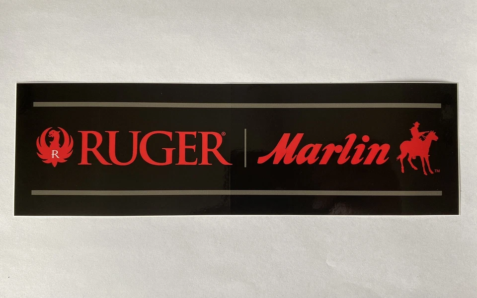 Ruger Marlin 10 Inch Rifle Pistol high Quality Vinyl Decal Sticker Gloss OEM - Image 1 of 1