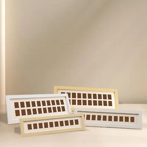 Picture Frame Clear Decoration Gifts Easy to Install Photo Frame Display Case - Picture 1 of 22