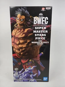 One Piece World Figure Colosseum 3 Super Master Stars Monkey D. Luffy Gear 4  - Picture 1 of 4
