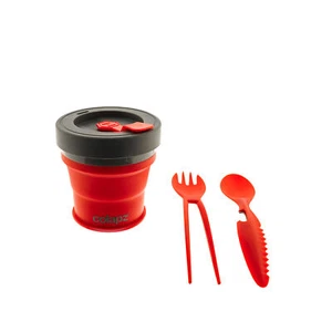Besteckset - Besteck to Go - Picknick Zubehör - Kaffeetassen 7-in-1 Essbesteck - Bild 1 von 4
