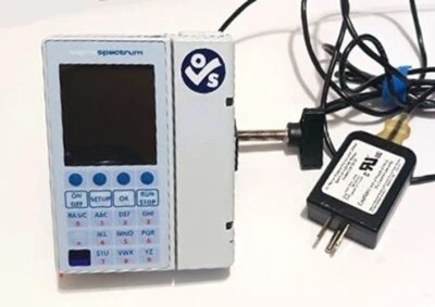 Bomba de infusión con abrazadera de poste Baxter Sigma Spectrum V6.05.14 Foto 1 de 4