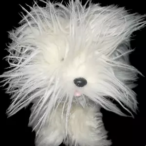 Russ Berrie Scruffy Plush Maggie Puppy Dog Shaggy Furry 16" Stuffy Plushy w/ Tag - Picture 1 of 16