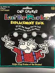 Goofy Gadgets Over the Hill Old Geezer Lost yer Murmeln Ersatzpaket - Bild 1 von 1