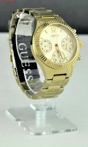 FREE Ship USA Chic Ladies Watch GUESS Gold Stainless Steel Women Lovely - Picture 1 of 1
