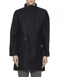 UNIFORM EXPERIMENT STAND COLLAR COAT MODS black sz 3 L Sophnet Fragment Visvim - Picture 1 of 12