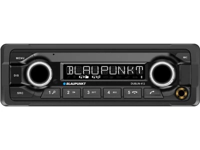 Blaupunkt Dublin 412 Car Radio Stereo Heavy Duty USB MP3 Bluetooth Streaming AUX - Image 1 of 4