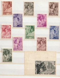 BELGIUM   1941 Orval , MI. 553-564,MNG , COMPLETE SET - Picture 1 of 2