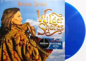 BELINDA CARLISLE LP + 7" Wilder Shores BLUE Vinyl RECORD STORE DAY 2018 Bonus 7" - Picture 1 of 16