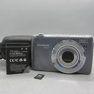 Polaroid Digital Camera iEX29 18.0MP Silver Tested - Picture 1 of 8