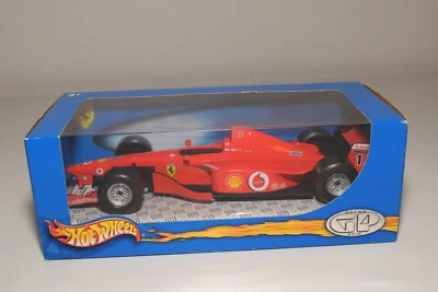 V 1:24 HOTWHEELS FERRARI F1 RACING CAR 2000 MICHAEL SCHUMACHER MINT BOXED.. - Image 1 of 4
