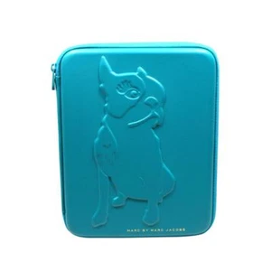 Marc By Marc Jacobs Painted Teal Ipad Case Ipad Sleeve For Apple Ipad 2, The New - Picture 1 of 3