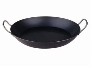 Pentole Agnelli Linea Ferro Tegame in Ferro per Paella con Due Maniglie Inox, Ne - Foto 1 di 1