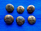 Job Lot Wwi Royal Artillery Officers 24Mm Brass Buttons