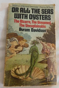 OR ALL THE SEAS WITH OYSTERS By Avram Davidson Vintage SF Pocket Books - Picture 1 of 3