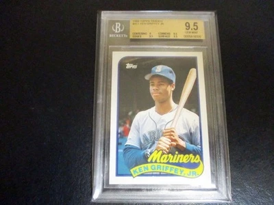 1989 Topps Traded Ken Griffey BGS 9.5 Gem как новая - Изображение 1 из 2