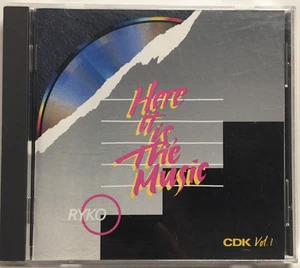 Various - Here It Is, The Music Vol. 1 (CD,1988,Ryko,PROMO) RARE 1st PRESSING! - Picture 1 of 12