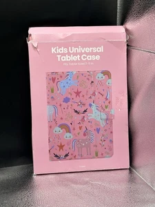 GEMS Kids 'Unicorns & Rainbows’ Universal Magnetic Tablet, Fits Tablets 7-11" - Picture 1 of 8