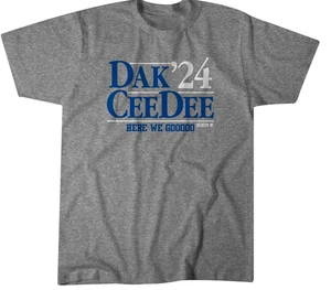 NFLPA DAK CEEDEE T-SHIRT "HERE WE GO" GRÖSSE M NEU MIT ETIKETT UVP $ 35 - Bild 1 von 2