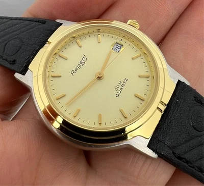 RELOJ HOMBRE REGENT PARA CUARZO VINTAGE NUEVO ESTADO ALEMANIA Foto 1 de 4