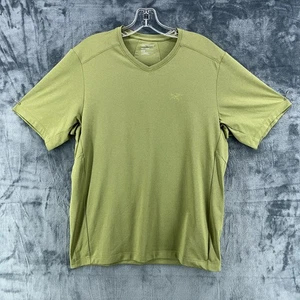 Arcteryx T-Shirt Grün Remige Performance Stretch Kurzarm Tee Herren Medium - Bild 1 von 12