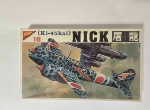 Nichimo Japanese WW2 Kawasaki Ki 45 Kai Toryu Nick 1:48 Fighter S4819 Sealed Box - Bild 1 von 2