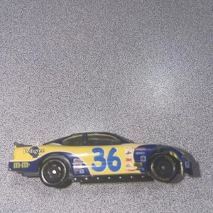 2001 NASCAR #36 Ernie Irvan Pedigree M&M Snickers Pontiac Dicast 1:64 YellowCar - Picture 1 of 7
