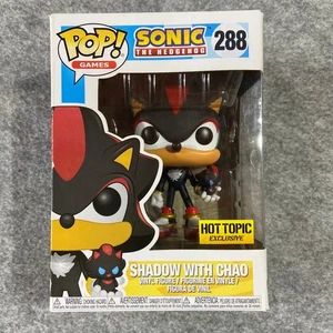 Funko Pop Sonic The Hedgehog Shadow With Chao #288 Hot Topic Exclusive - Picture 1 of 6
