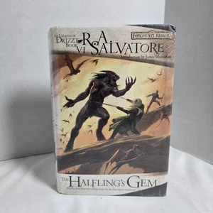 The Halfling's Gem R.A. Salvatore 1st HC Edition 1st Print 2005 Drizzt Book VI - Picture 1 of 16