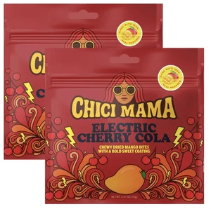 Electric Cherry Cola Mango Bites – Made with Real Mango | Chewy, Juicy Candy-Alt - Picture 1 of 12