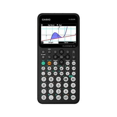 Casio FX-CG100 Scientific Graphic Calculator (Black) - Image 1 of 4