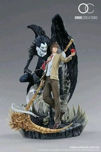 Death Note Ryuk Oniri fanart action figure Resina 3D Diorama 1/4 - Imagen 1 de 3
