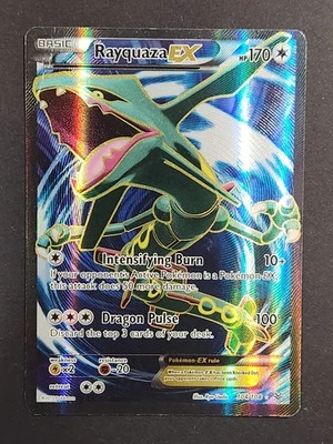 Rayquaza EX 104/108 Full Art Ultra Rare  XY Roaring Skies Pokémon TCG - Image 1 of 4