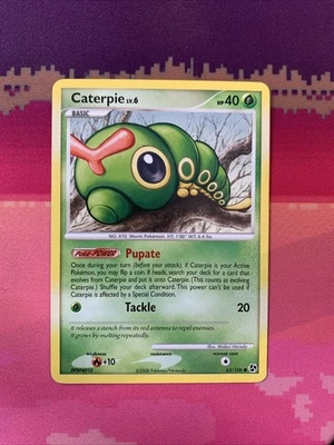 Pokemon Card Caterpie Great Encounters Common 63/106 Near Mint - Image 1 of 2