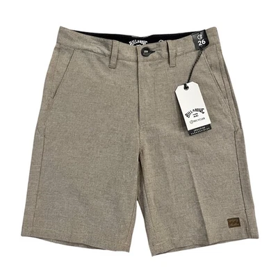 Billabong Men’s Crossfire Submersibles Comfort Stretch Shorts NWT 26 Khaki - Image 1 of 4