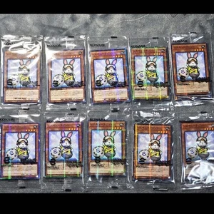 Set of 10 Yu-Gi-Oh ! Rescue Rabbit + Neymar Jr 2025 eFootball Promo Set Japan - Picture 1 of 2