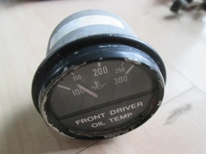 1999 Peterbilt 385 17-02712 152153 Front Driver Oil Temperature Gauge #M260VK - Picture 1 of 8