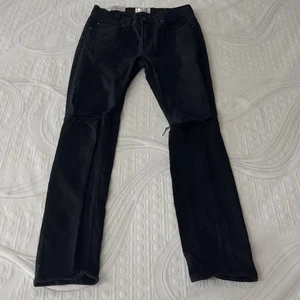 ACNE STUDIOS Ace Stay Cash Jeans Men True Sz W30 L28 Skinny Stretch Denim Black - Picture 1 of 11