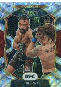 2021 Panini Select UFC ROB FONT Silver SCOPE Prizm Concourse No 99 - Picture 1 of 2