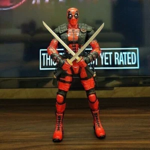 10in Marvel X-Men Deadpool Version Action Figure Collection Model Toy Gift Box - Picture 1 of 12