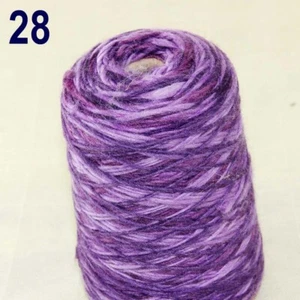 Sale New Multi Color 1Cone 500g Woolen Thick Yarn Hand Scarves Crochet Yarn 28 - Picture 1 of 12