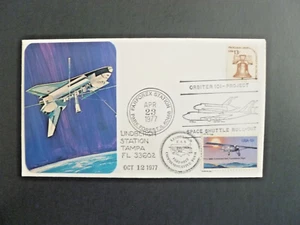 Cubierta de proyecto 1977 $,13 cada uno #1618 y #1710 transbordador espacial despliegue/orbitador 101 - Imagen 1 de 3