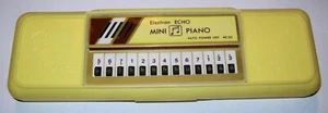 Electron echo mini piano HC-02 Yellow with pencil case new unused - Picture 1 of 6