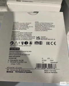 1PC New Siemens 3UG4633-1AL30  3UG46331AL30  Monitoring Relay In Box Brand *SE - Picture 1 of 3