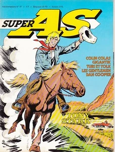 SUPER AS 1980 N° 47  BE+/TBE avec POSTER VAILLANT 1ére partie - Imagen 1 de 1
