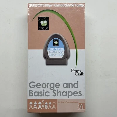 Cricut Cartridge George and Basic Shapes Font Link Status Unknown - Image 1 of 4