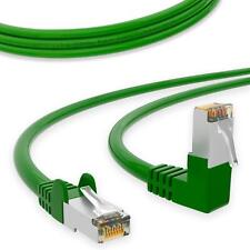 CAT 6 Patchkabel Winkelkabel Netzwerkkabel 90° Ethernet LAN Internet Kabel GRÜN